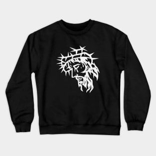 Jesus Face Crewneck Sweatshirt